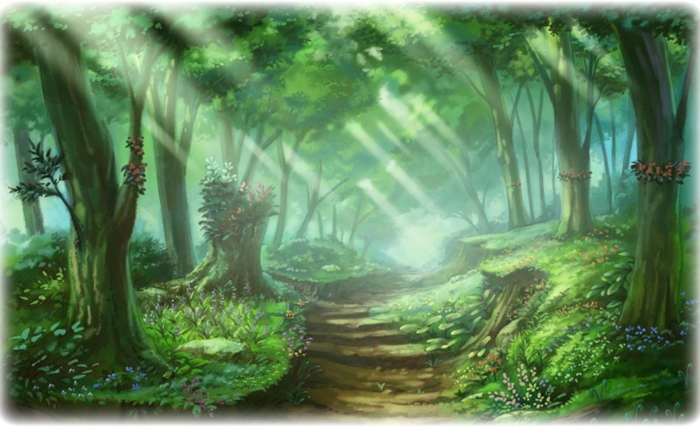 Summer Forest Art from The Wizard of Oz: Beyond the Yellow Brick Road