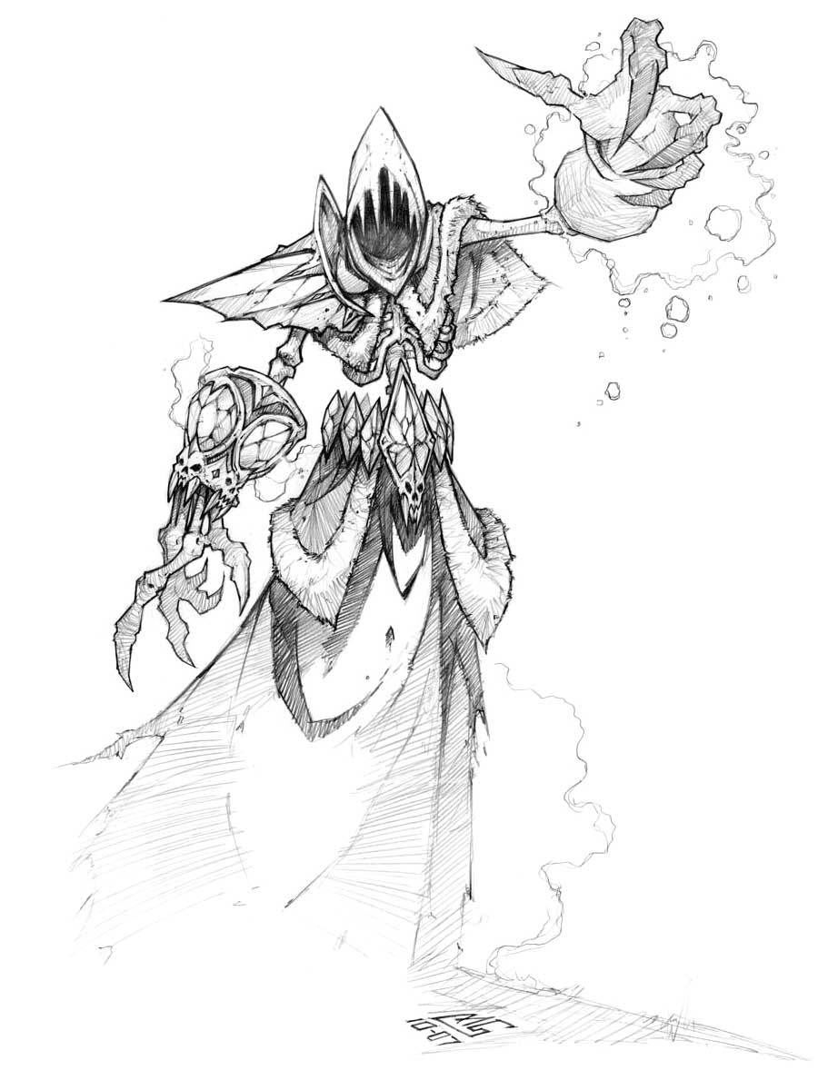 Coldwraith Art from World of Warcraft: Wrath of the Lich King