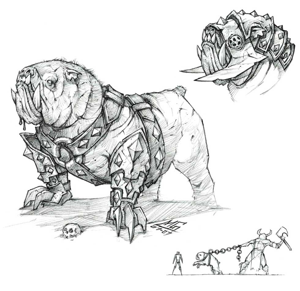 Jag Hund Art from World of Warcraft: Wrath of the Lich King