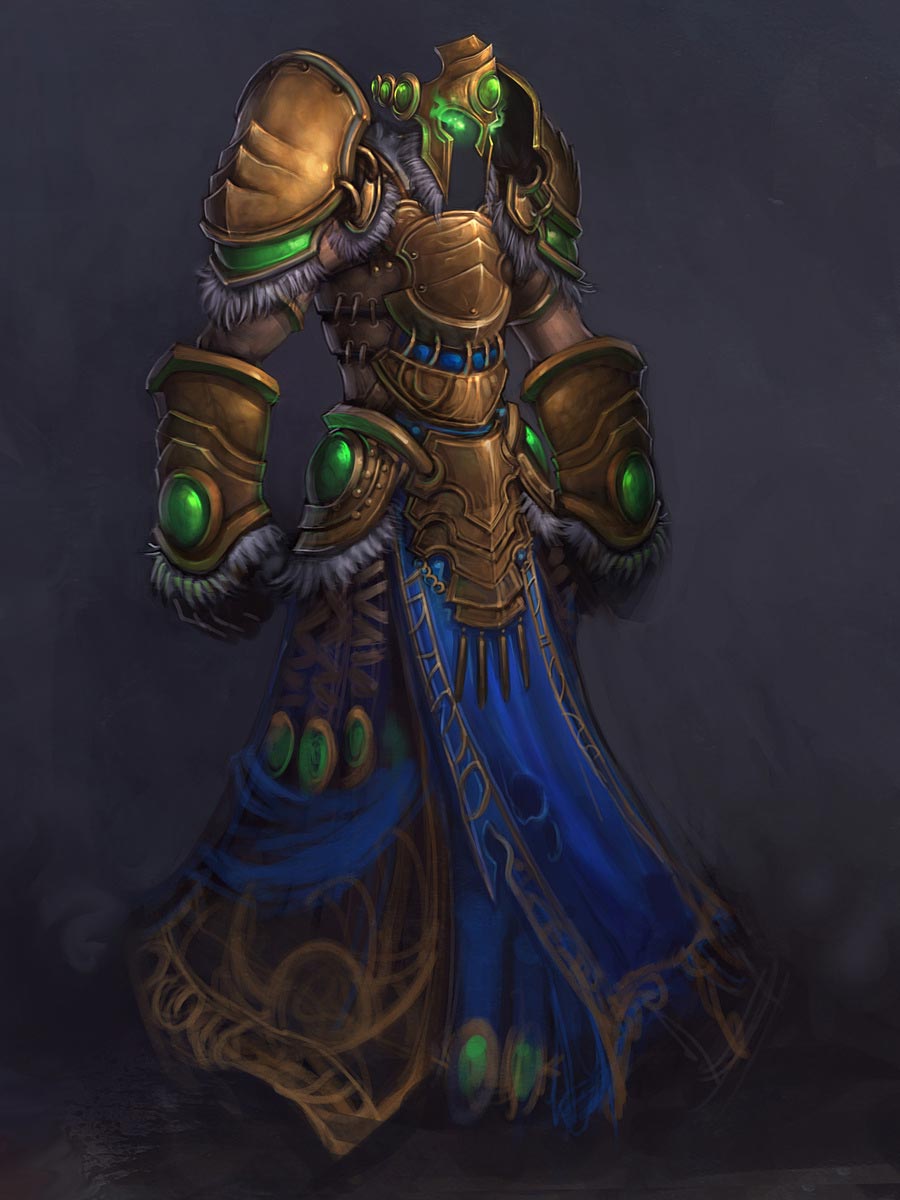 Northrend Robe Art from World of Warcraft: Wrath of the Lich King