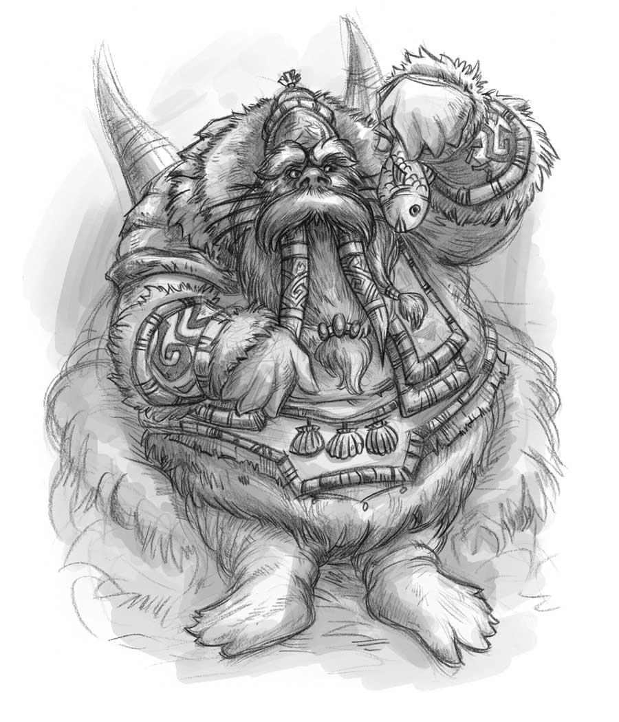 Tuskar Chief Art from World of Warcraft: Wrath of the Lich King