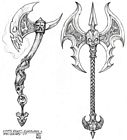 Death Knight Runeblade Axes