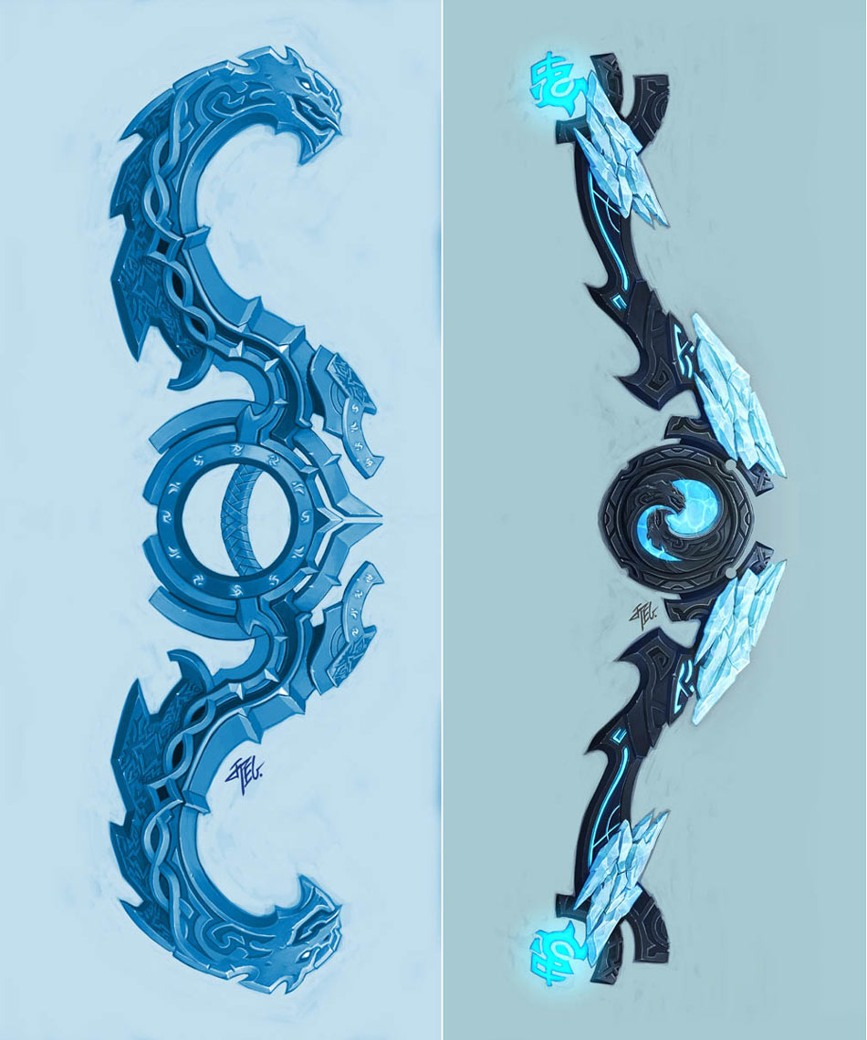 Nexus Bow Art from World of Warcraft: Wrath of the Lich King