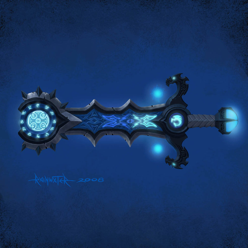 Nexus Sword Art from World of Warcraft: Wrath of the Lich King