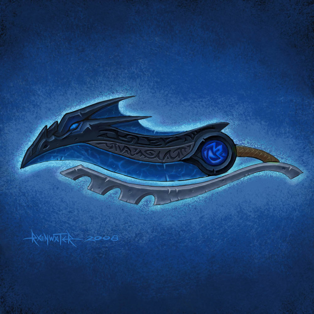Dragon Nexus Sword Art from World of Warcraft: Wrath of the Lich King