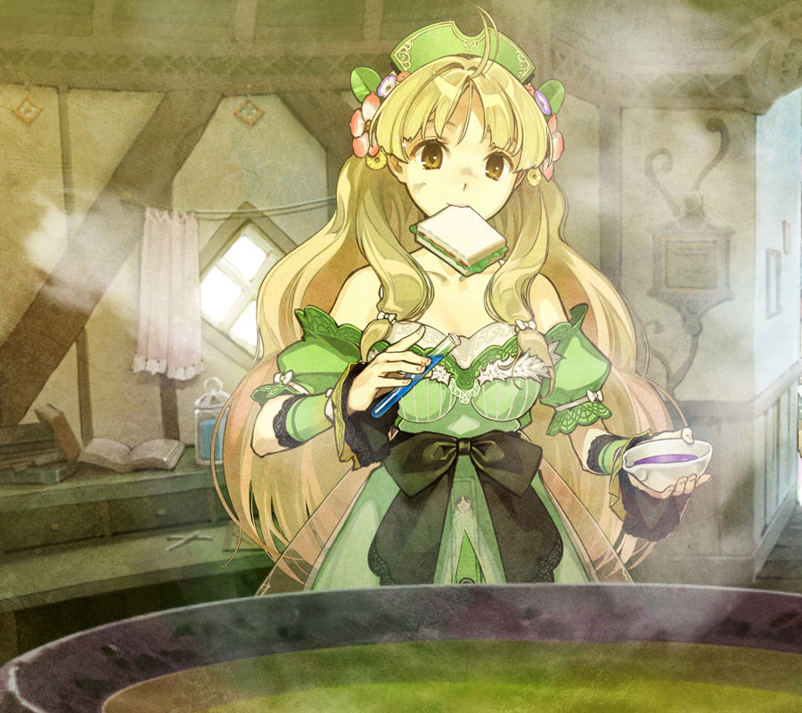 Ayesha With Sandwich Art from Atelier Ayesha: The Alchemist of Dusk