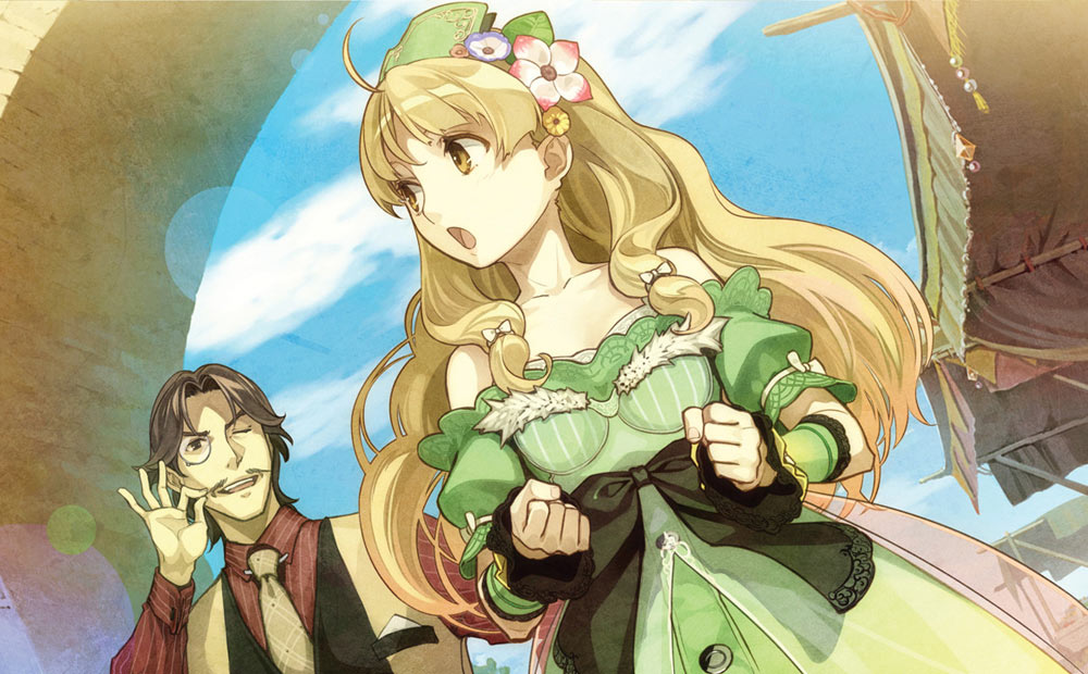 Harry & Ayesha Art from Atelier Ayesha: The Alchemist of Dusk