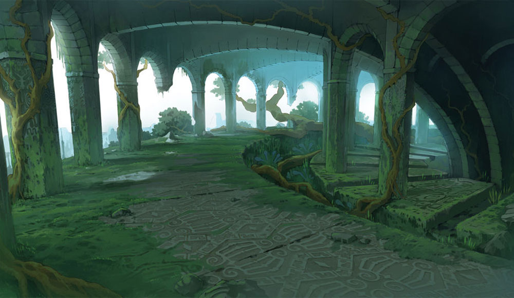 Ruins Art from Atelier Ayesha: The Alchemist of Dusk