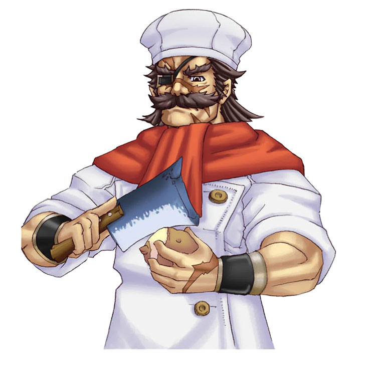 Chef Oscar Art from Atelier Iris: Eternal Mana