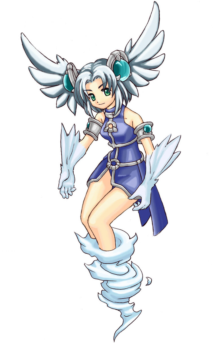 Silwest, Mana of Air Element Art from Atelier Iris: Eternal Mana