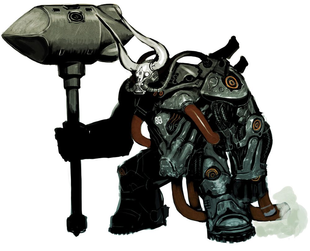 Big Bull Art from Anarchy Reigns