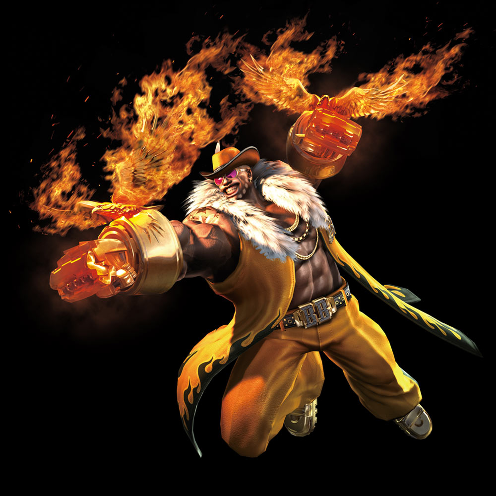 Blacker Baron Render from Anarchy Reigns