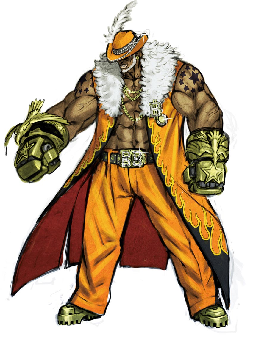 Blacker Baron Art from Anarchy Reigns