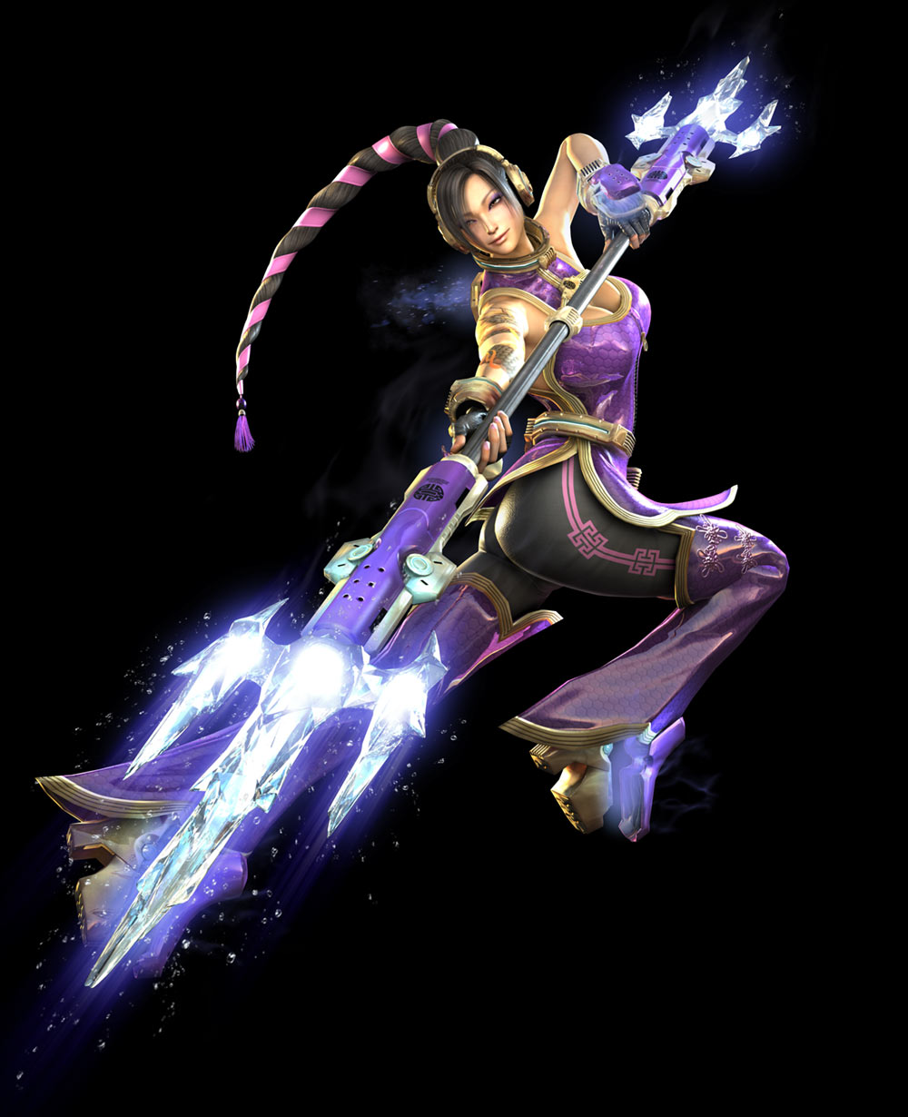 Fei Rin Render from Anarchy Reigns