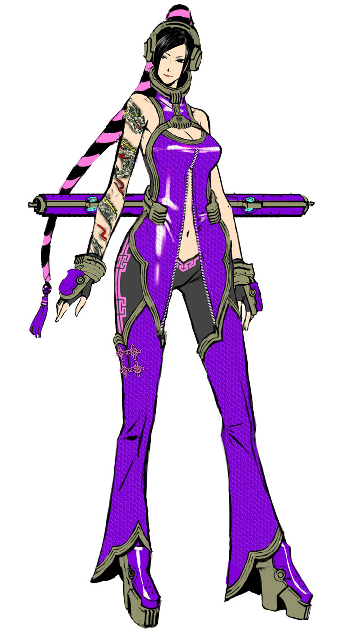Fei Rin Art from Anarchy Reigns