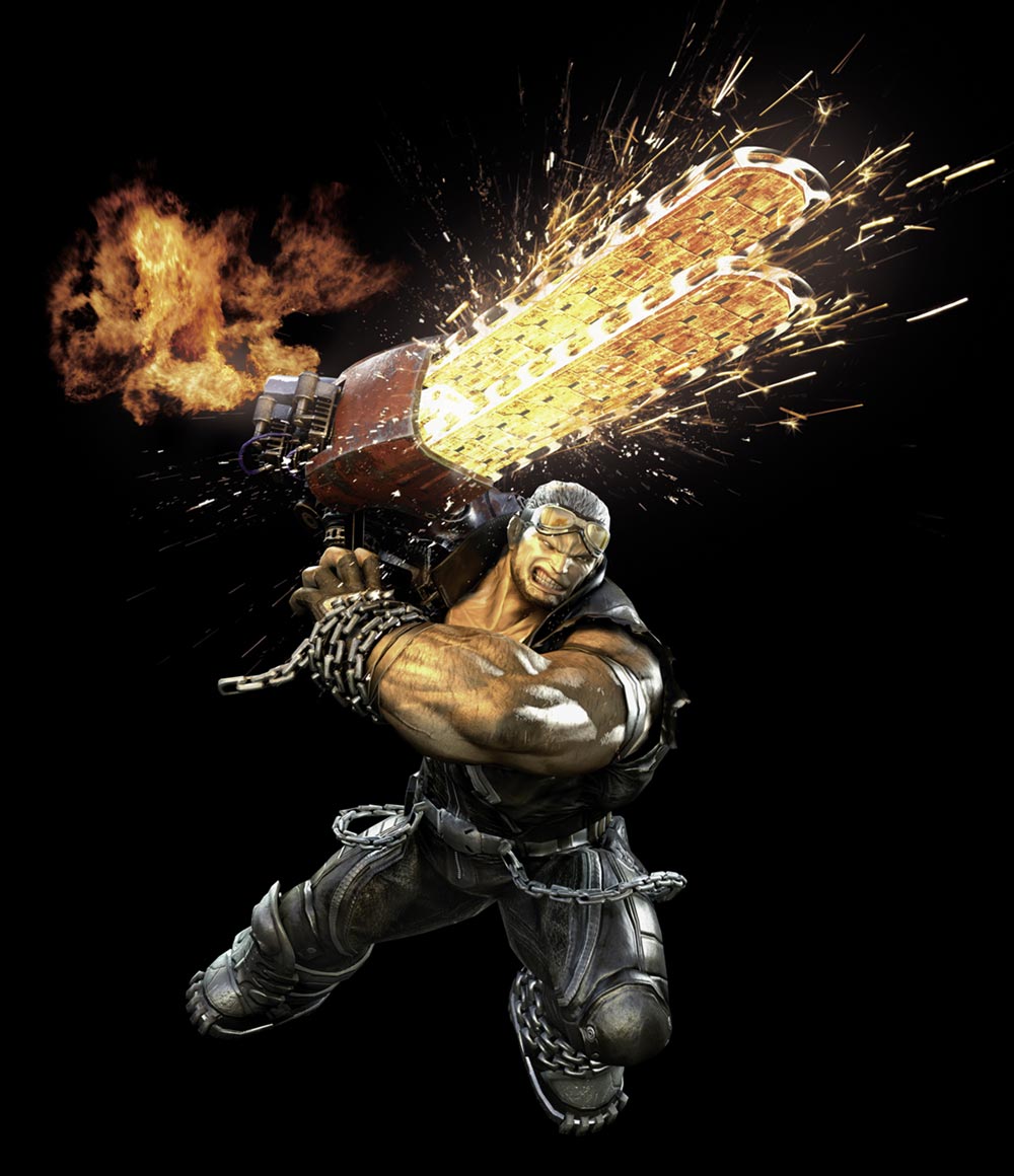 Jack Cayman Render from Anarchy Reigns
