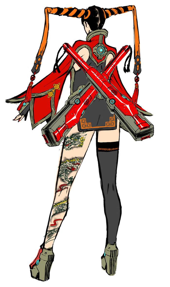 Rin Rin Back Art from Anarchy Reigns