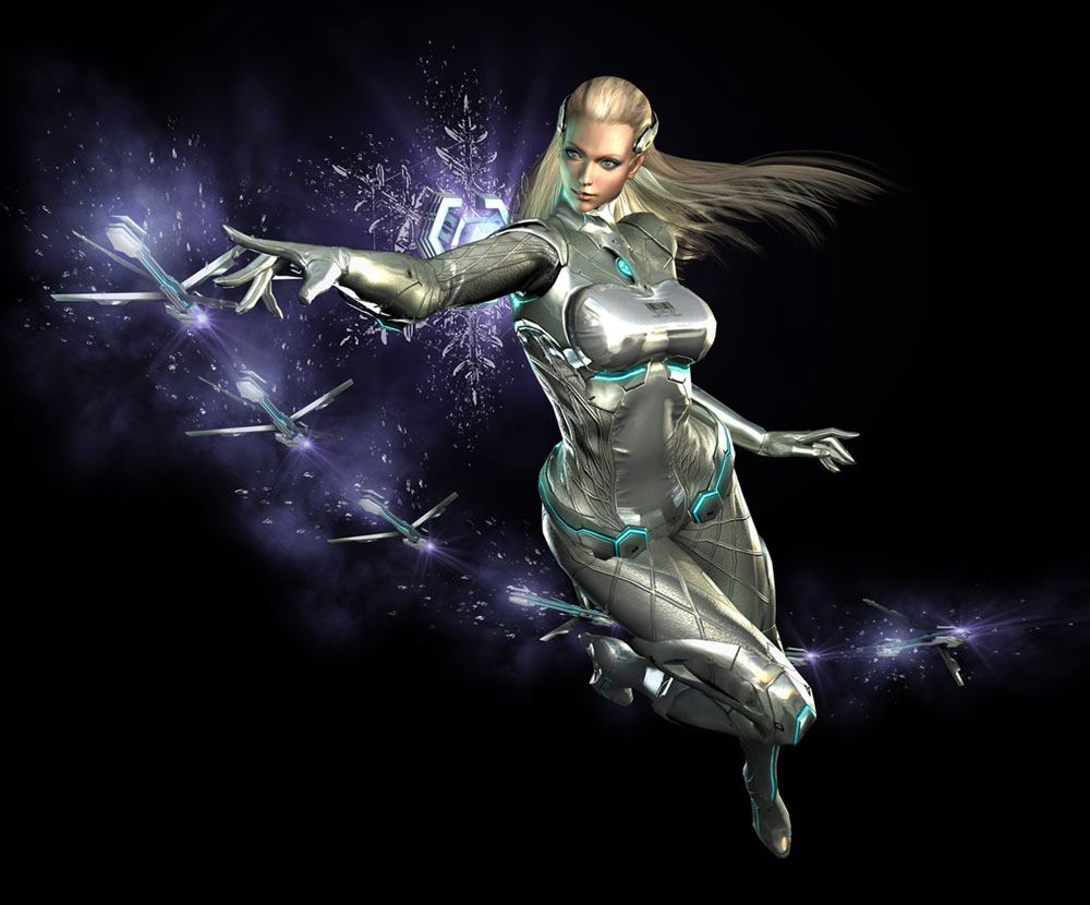 Sasha Ivanoff Render from Anarchy Reigns