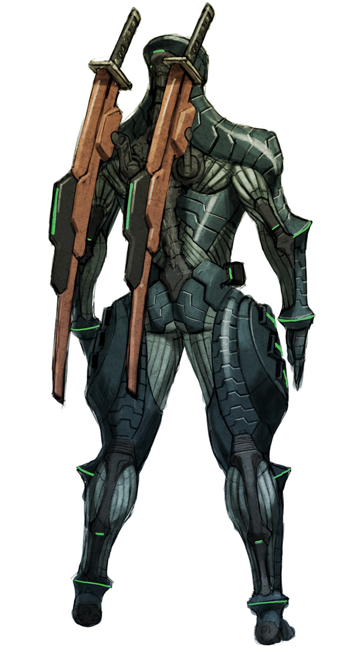 Zero Back Art from Anarchy Reigns