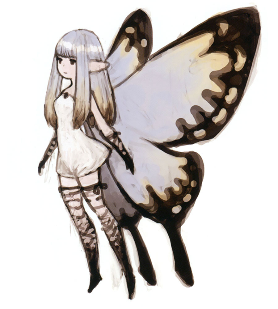 Airy Concept Art from Bravely Default