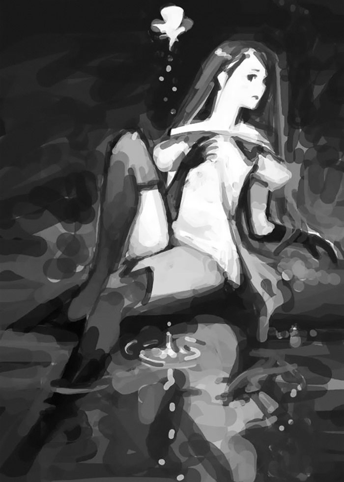 Agn&egrave;s Speed Paint Art from Bravely Default