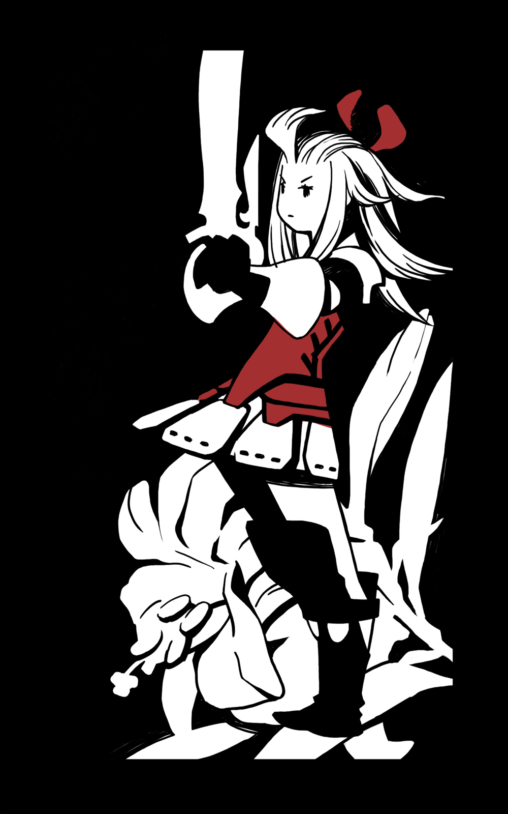 Edea Augmented Reality Card Art from Bravely Default