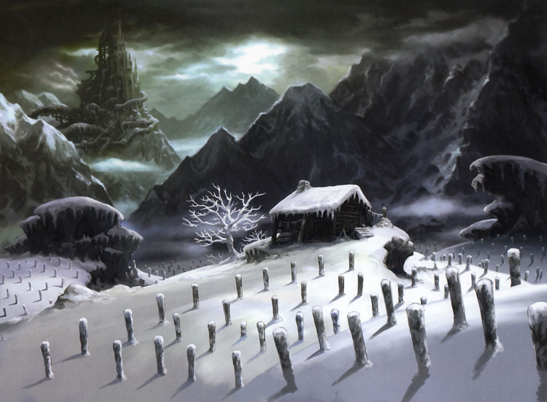 Cabin Art from Bravely Default