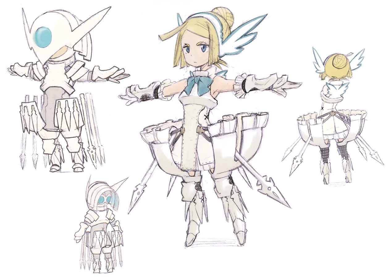 Einheria Venus Art from Bravely Default