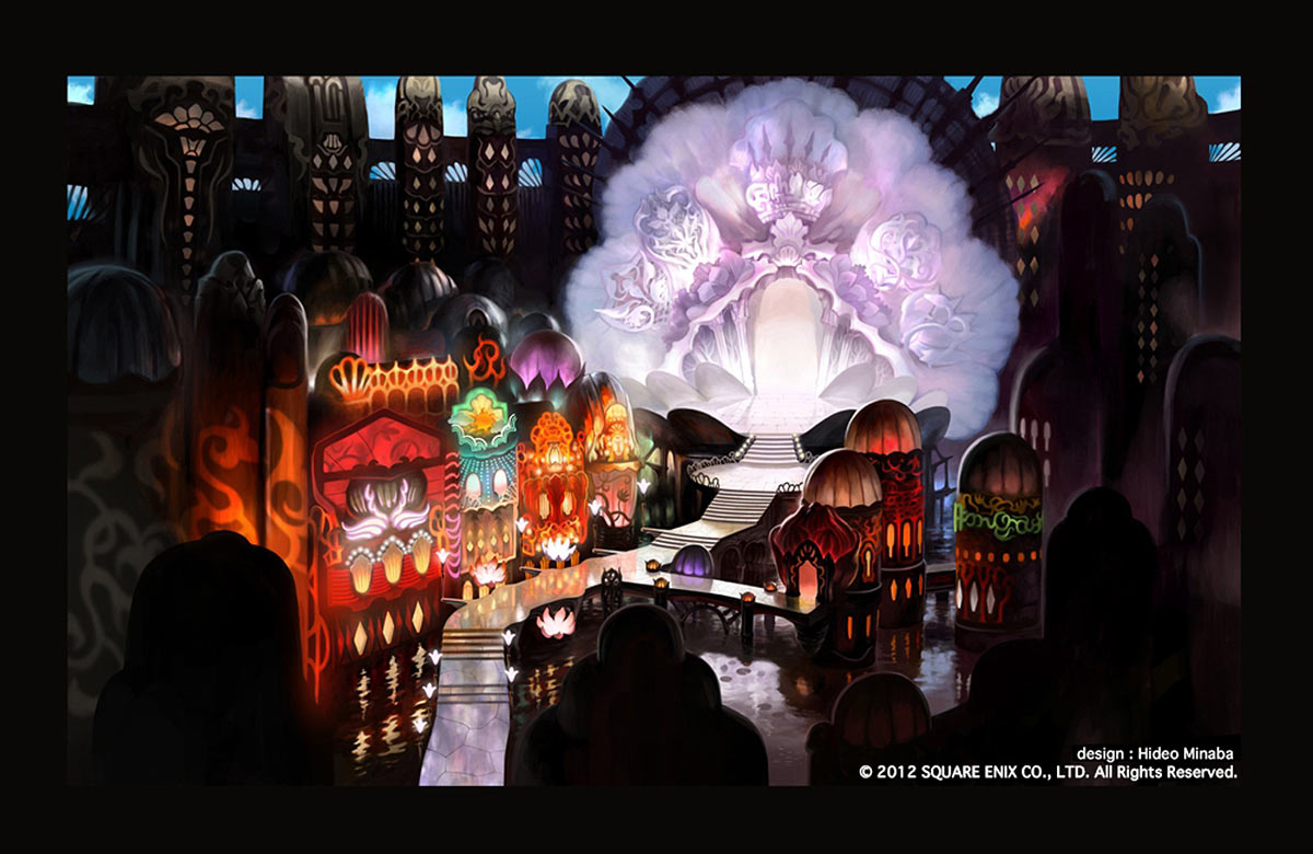 Florem Shops Art from Bravely Default