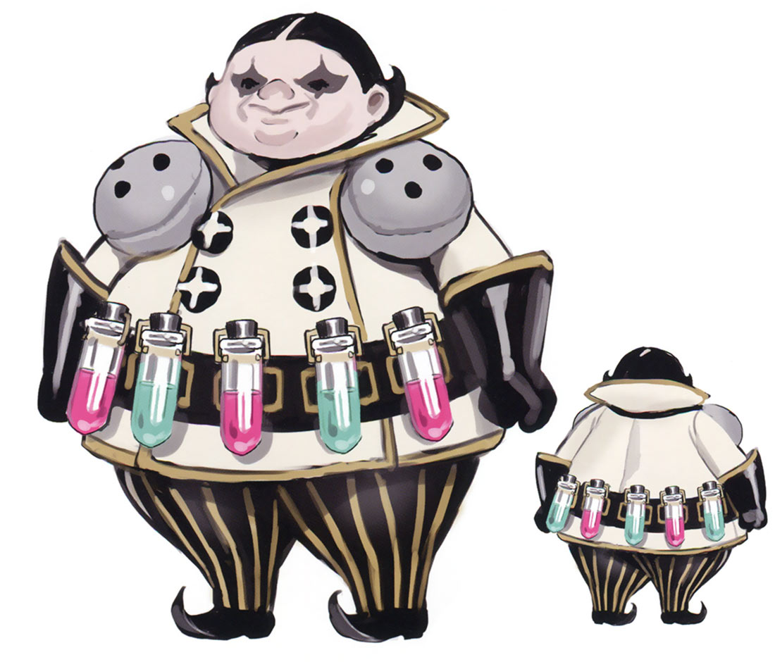 Qada Art from Bravely Default