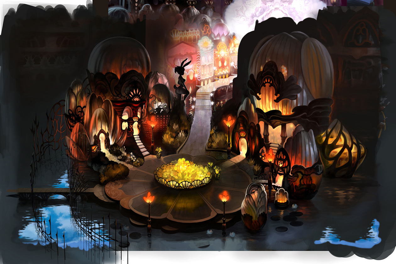 Florem Art from Bravely Default