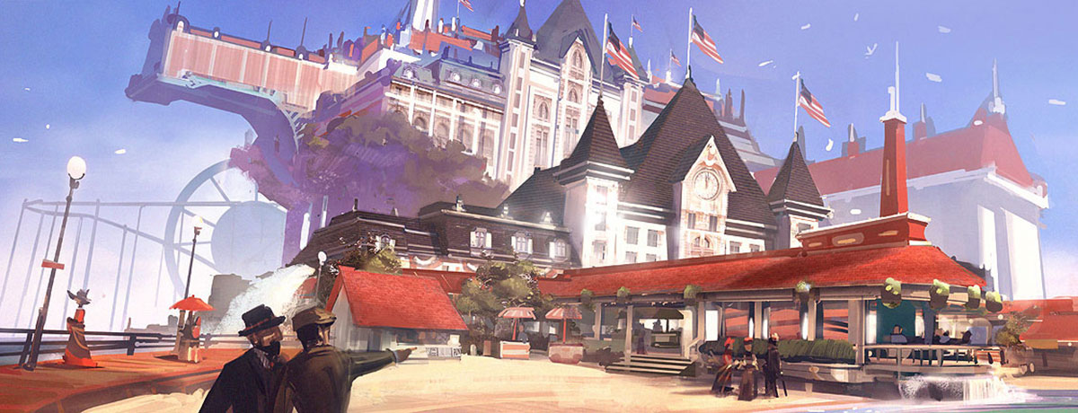 Beach Art from BioShock Infinite