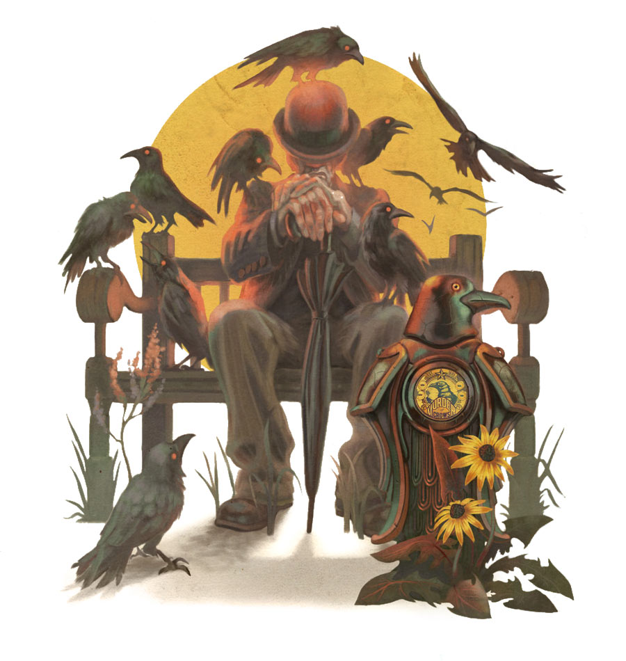Charles & Crows Art from BioShock Infinite