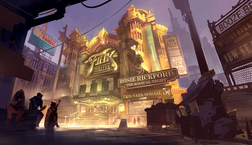 Fink Theatre Art from BioShock Infinite