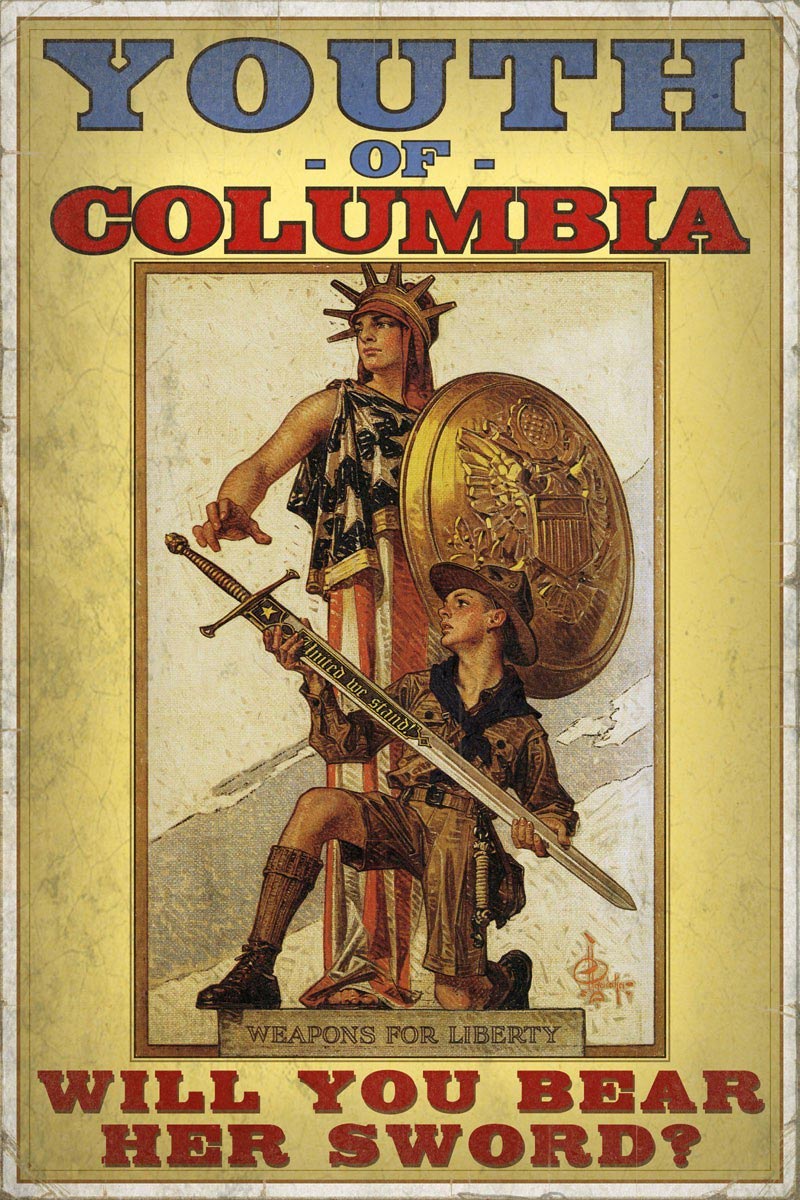 Weapons For Liberty Poster Art from BioShock Infinite