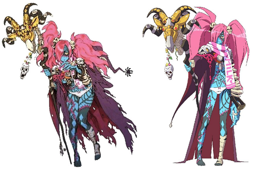Lady Zozo Concept Art from Code of Princess