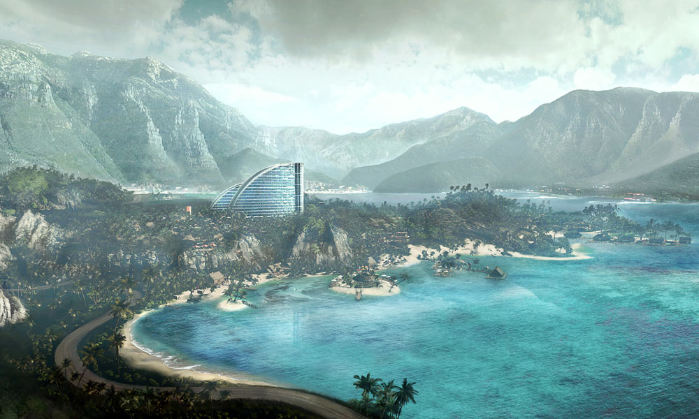 Banoi Resort Hotel Art from Dead Island