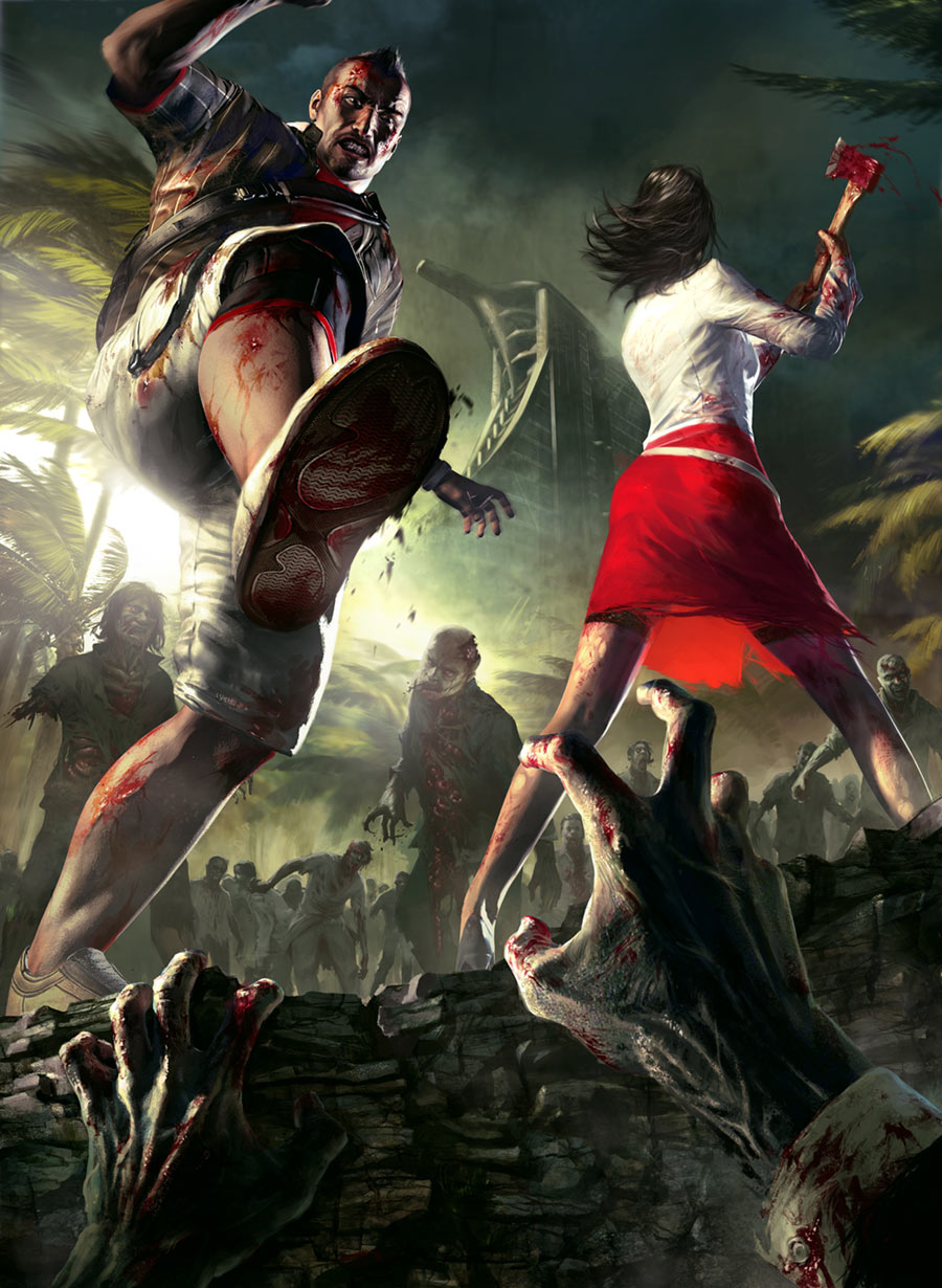 Logan & Xian Mei Promo Art from Dead Island