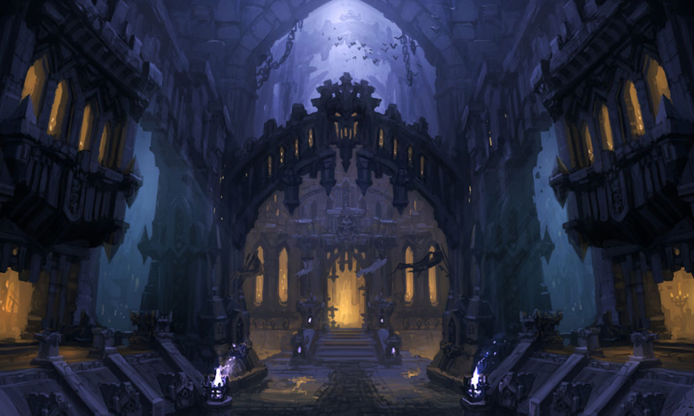 Architecture Concept Art from Darksiders II