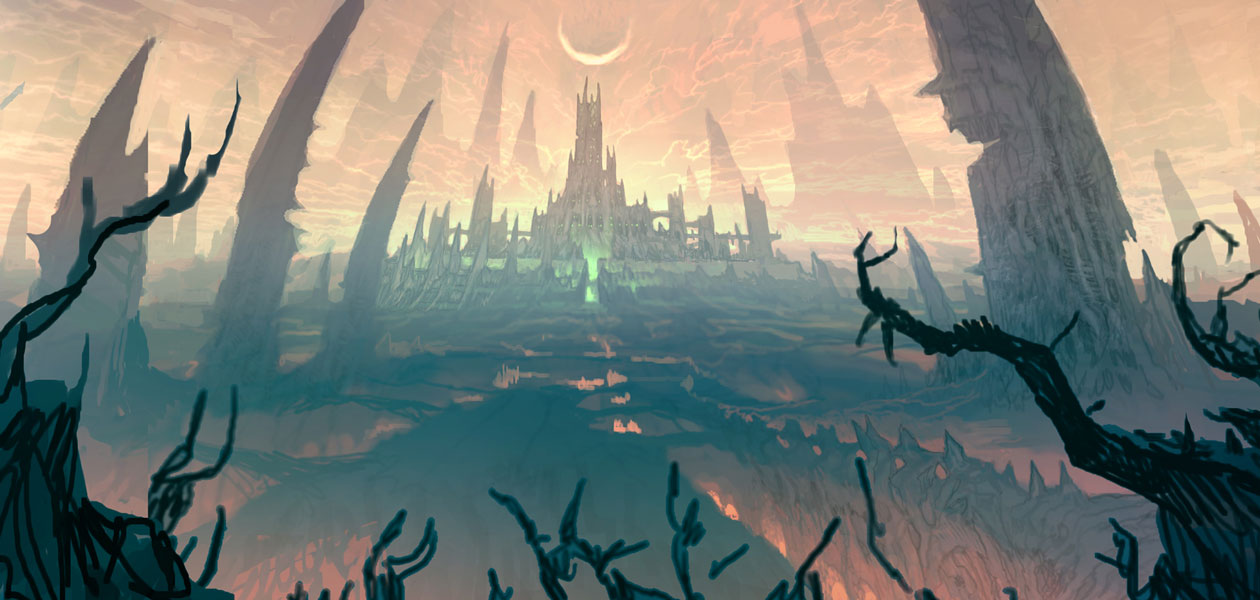 Landscape Vista Art from Darksiders II