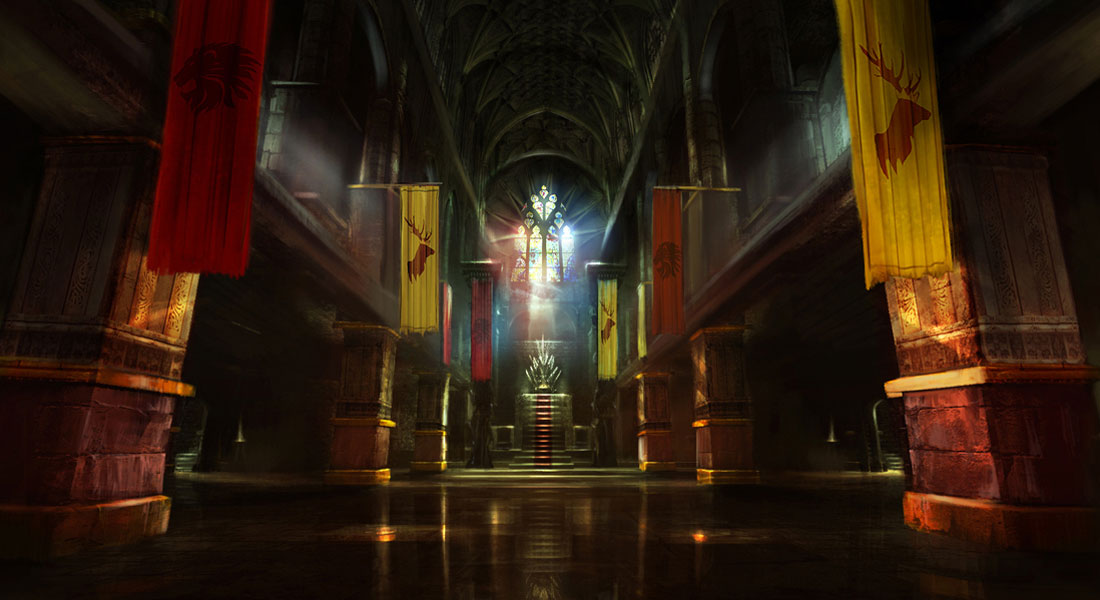 Throne Room Art from Game of Thrones