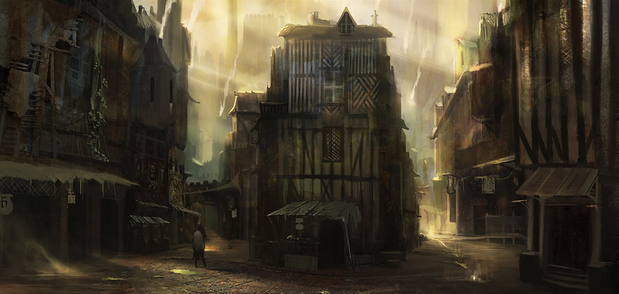 Town Center Art from Game of Thrones