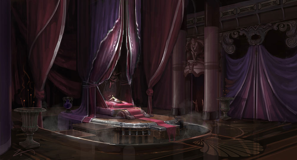 Aphrodite Chamber Art from God of War III