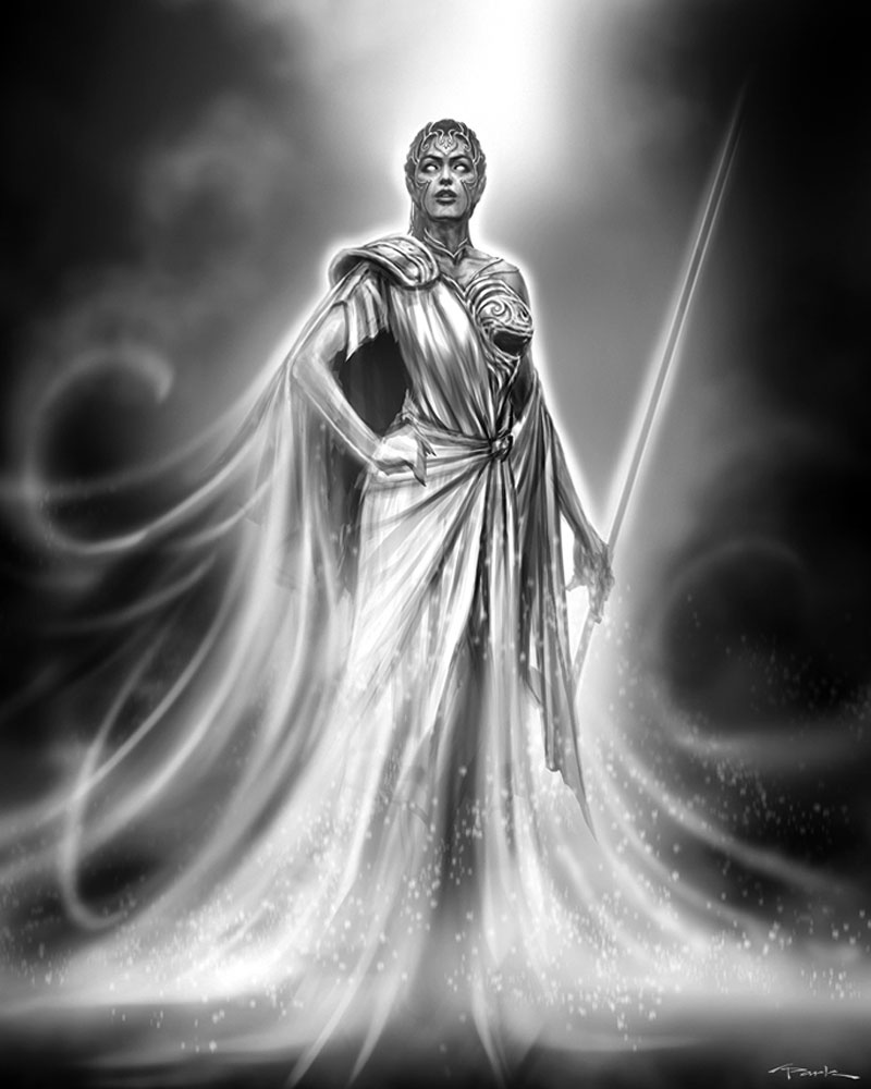 Athena Art from God of War III
