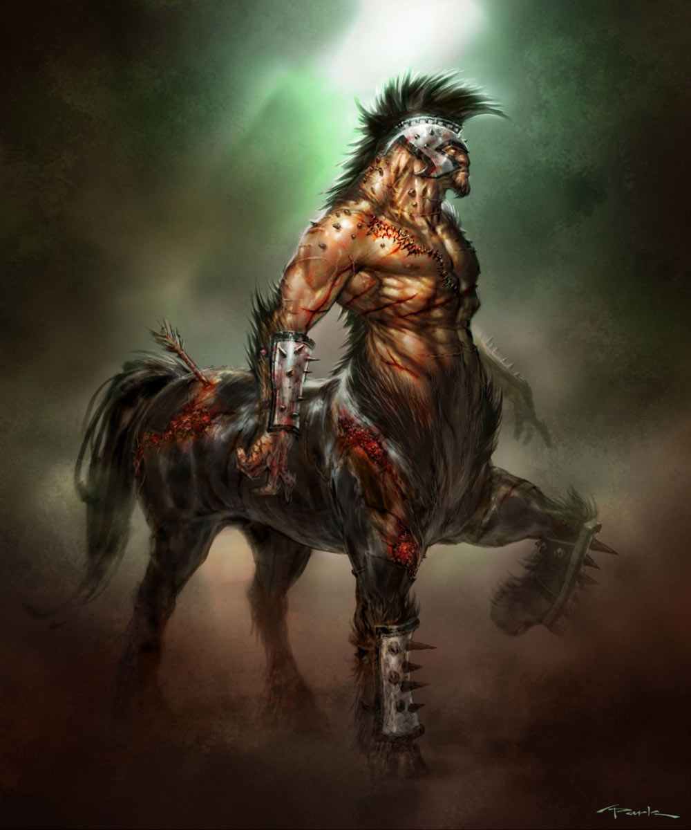 Centaur General Art from God of War III