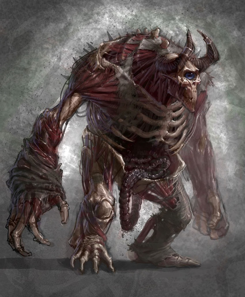Cronos Cyclops Art from God of War III
