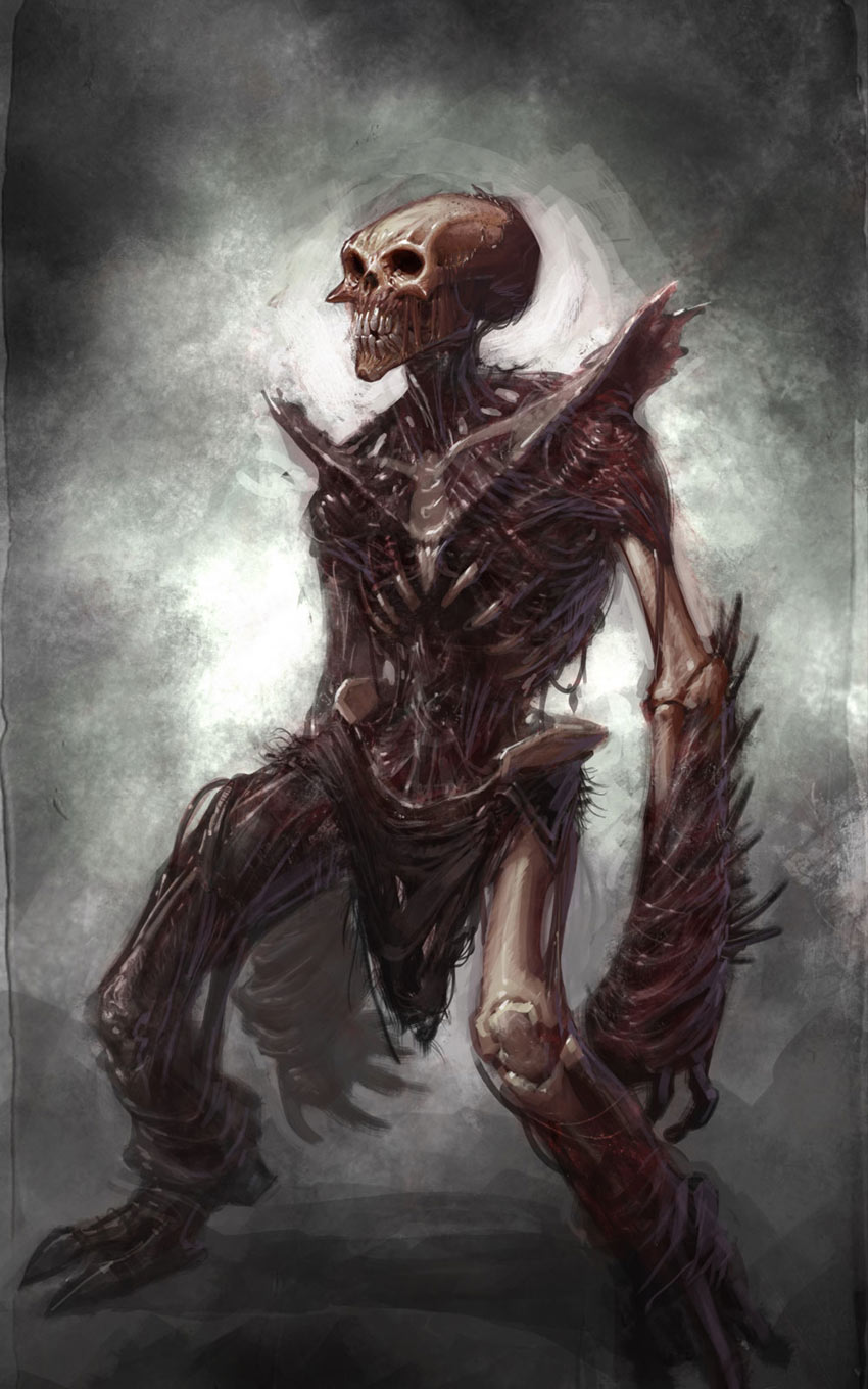 Cronos Grunt Art from God of War III