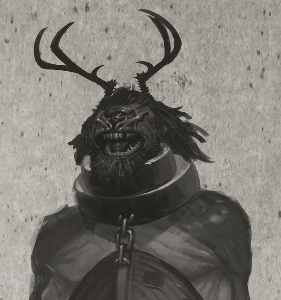 Cyclops Armor Art from God of War III