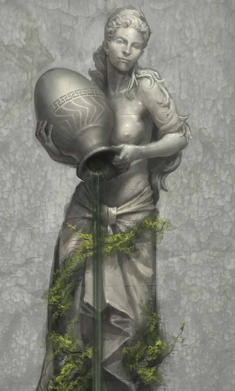 Garden Statue Art from God of War III