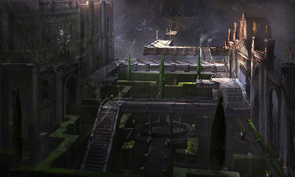 Gardens Art from God of War III